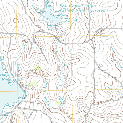 United States Geological Survey Foreman Chapel, TX (2012, 24000-Scale) digital map