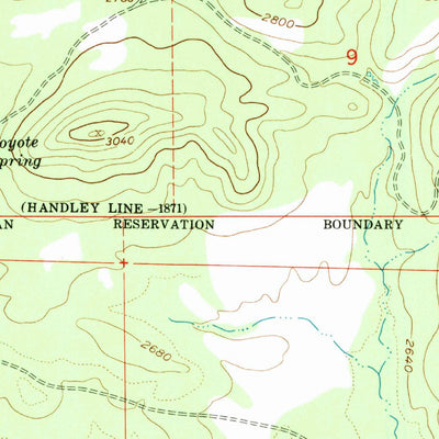 United States Geological Survey Foreman Point, OR (1962, 24000-Scale) digital map