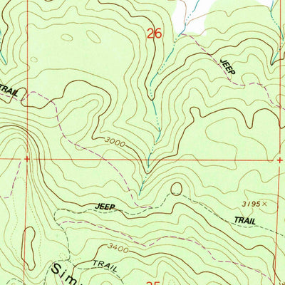 United States Geological Survey Foreman Point, OR (1962, 24000-Scale) digital map