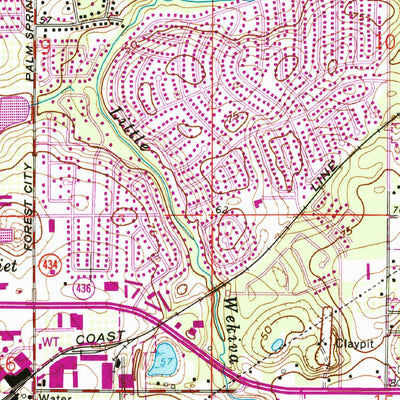 United States Geological Survey Forest City, FL (1959, 24000-Scale) digital map