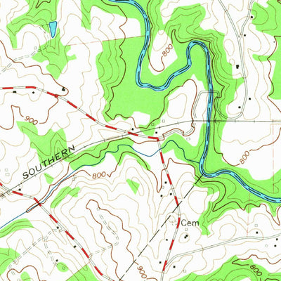 United States Geological Survey Forest City, NC (1966, 24000-Scale) digital map