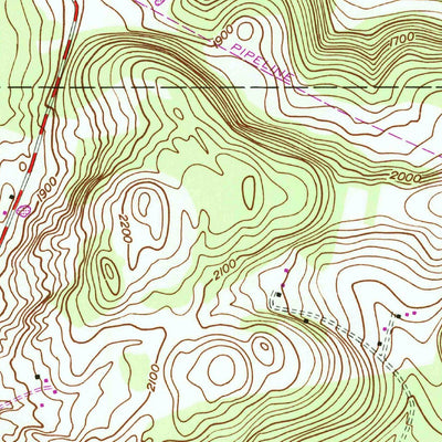 United States Geological Survey Forest City, PA (1946, 24000-Scale) digital map