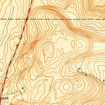 United States Geological Survey Forest City, PA (1949, 24000-Scale) digital map