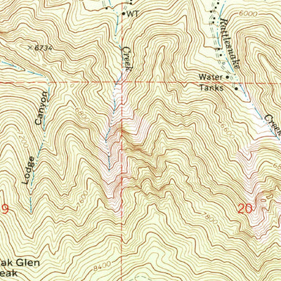 United States Geological Survey Forest Falls, CA (1970, 24000-Scale) digital map