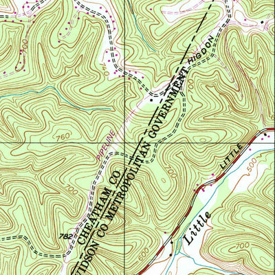 United States Geological Survey Forest Grove, TN (1994, 24000-Scale) digital map