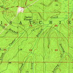 United States Geological Survey Forest Hill, LA (1956, 62500-Scale) digital map