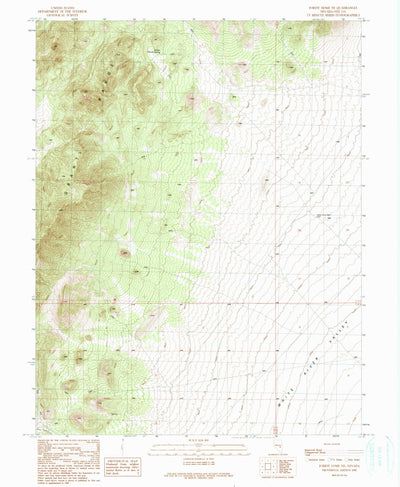 United States Geological Survey Forest Home NE, NV (1990, 24000-Scale) digital map