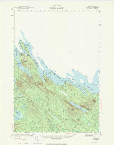 United States Geological Survey Forest, ME (1940, 62500-Scale) digital map