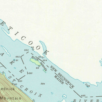 United States Geological Survey Forest, ME (1940, 62500-Scale) digital map