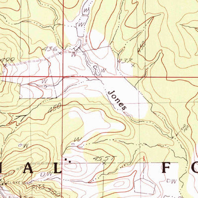 United States Geological Survey Forest, MS (1982, 24000-Scale) digital map