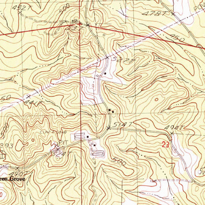 United States Geological Survey Forest, MS (1982, 24000-Scale) digital map