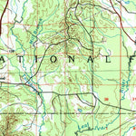 United States Geological Survey Forest, MS (1984, 100000-Scale) digital map