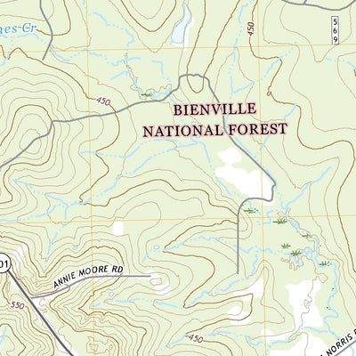 United States Geological Survey Forest, MS (2021, 24000-Scale) digital map