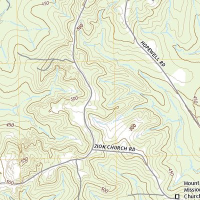 United States Geological Survey Forest, MS (2021, 24000-Scale) digital map