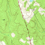 United States Geological Survey Forest, TX (1973, 24000-Scale) digital map