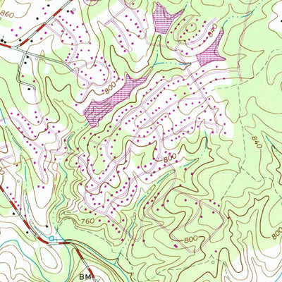 United States Geological Survey Forest, VA (1965, 24000-Scale) digital map