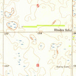 United States Geological Survey Forestburg NE, SD (1957, 24000-Scale) digital map