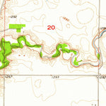 United States Geological Survey Forestburg, SD (1957, 24000-Scale) digital map
