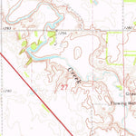 United States Geological Survey Forestburg SW, SD (1973, 24000-Scale) digital map
