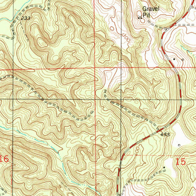 United States Geological Survey Forester, AL (1981, 24000-Scale) digital map