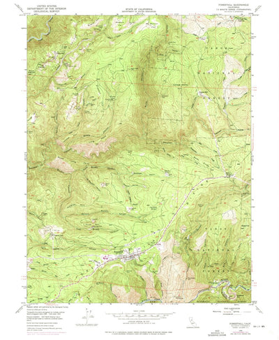 United States Geological Survey Foresthill, CA (1948, 24000-Scale) digital map