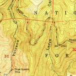 United States Geological Survey Foresthill, CA (1951, 24000-Scale) digital map