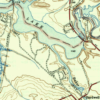 United States Geological Survey Forestport, NY (1947, 31680-Scale) digital map