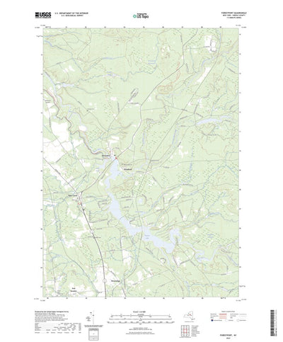 United States Geological Survey Forestport, NY (2023, 24000-Scale) digital map