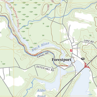United States Geological Survey Forestport, NY (2023, 24000-Scale) digital map