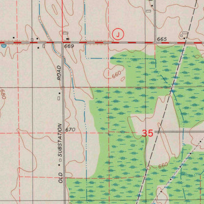 United States Geological Survey Forestville, WI (1982, 24000-Scale) digital map