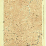 United States Geological Survey Fork Mountain, TN (1946, 24000-Scale) digital map