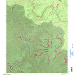United States Geological Survey Fork Mountain, WV (1995, 24000-Scale) digital map
