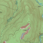 United States Geological Survey Fork Mountain, WV (1995, 24000-Scale) digital map