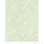 United States Geological Survey Fork Mountain, WV (2023, 24000-Scale) digital map