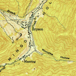 United States Geological Survey Fork Ridge, TN-KY (1950, 24000-Scale) digital map