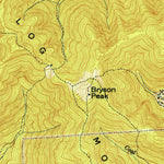 United States Geological Survey Fork Ridge, TN-KY (1950, 24000-Scale) digital map