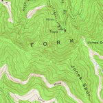 United States Geological Survey Fork Ridge, TN-KY (1959, 24000-Scale) digital map