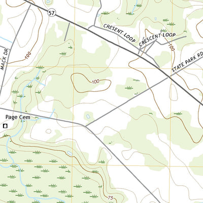United States Geological Survey Fork, SC (2020, 24000-Scale) digital map