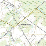 United States Geological Survey Fork, SC (2020, 24000-Scale) digital map
