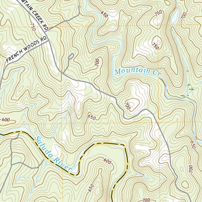 United States Geological Survey Fork Shoals, SC (2020, 24000-Scale) digital map