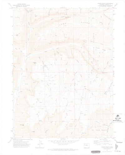 United States Geological Survey Forked Gulch, CO (1971, 24000-Scale) digital map