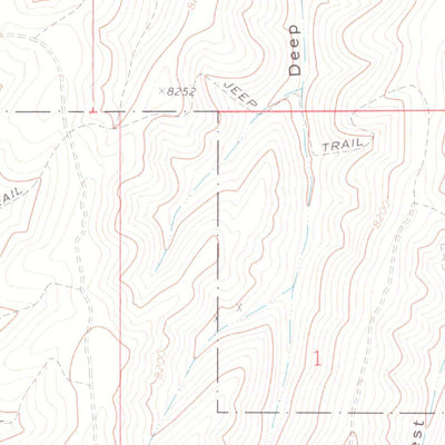 United States Geological Survey Forked Gulch, CO (1971, 24000-Scale) digital map