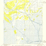 United States Geological Survey Forked Island, LA (1954, 31680-Scale) digital map