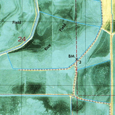 United States Geological Survey Forked Island, LA (1979, 24000-Scale) digital map