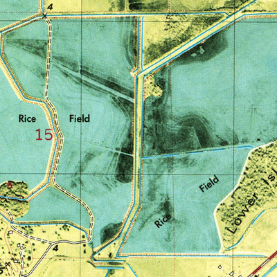 United States Geological Survey Forked Island, LA (1979, 24000-Scale) digital map