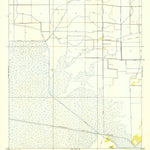 United States Geological Survey Forked Island NW, LA (1946, 31680-Scale) digital map
