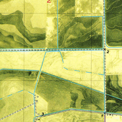 United States Geological Survey Forked Island NW, LA (1979, 24000-Scale) digital map