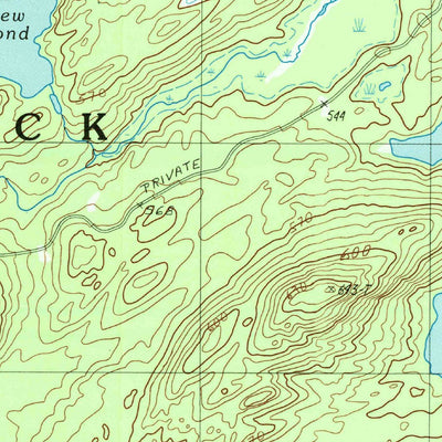 United States Geological Survey Forked Lake, NY (1997, 25000-Scale) digital map