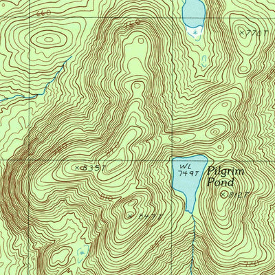 United States Geological Survey Forked Lake, NY (1997, 25000-Scale) digital map