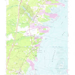 United States Geological Survey Forked River, NJ (1953, 24000-Scale) digital map